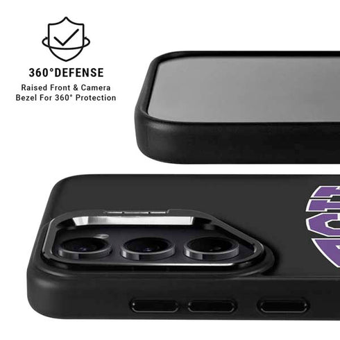 Texas Christian University TCU Horned Frogs Logo Galaxy S25 Kickstand Case
