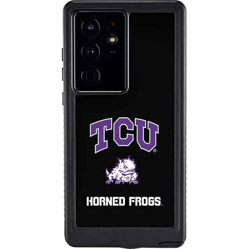 Texas Christian University TCU Horned Frogs Logo Galaxy S24 Ultra Waterproof Case