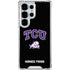 Texas Christian University TCU Horned Frogs Logo Galaxy S25 Ultra Clear Case