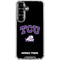 Texas Christian University TCU Horned Frogs Logo Galaxy S26 Clear Case
