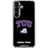 Texas Christian University TCU Horned Frogs Logo Galaxy S26 Clear Case