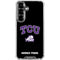 Texas Christian University TCU Horned Frogs Logo Galaxy S26 Plus Clear Case