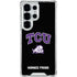 Texas Christian University TCU Horned Frogs Logo Galaxy S26 Ultra Clear Case