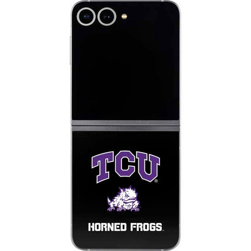 Texas Christian University TCU Horned Frogs Logo Galaxy Z Flip6 Skin