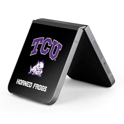 Texas Christian University TCU Horned Frogs Logo Galaxy Z Flip6 Skin