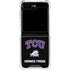 Texas Christian University TCU Horned Frogs Logo Galaxy Z Flip6 Clear Case