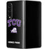 Texas Christian University TCU Horned Frogs Logo Galaxy Z Fold4 5G Skin