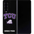 Texas Christian University TCU Horned Frogs Logo Galaxy Z Fold4 5G Skin