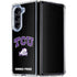 Texas Christian University TCU Horned Frogs Logo Galaxy Z Fold5 5G Clear Case