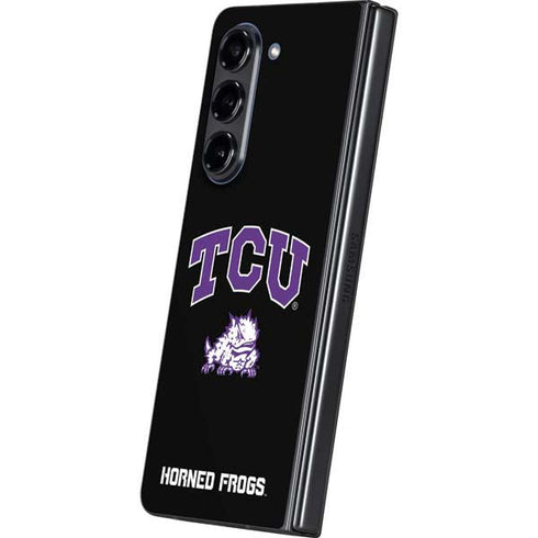 Texas Christian University TCU Horned Frogs Logo Galaxy Z Fold5 5G Skin