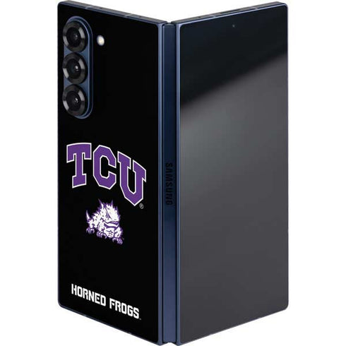 Texas Christian University TCU Horned Frogs Logo Galaxy Z Fold6 Skin