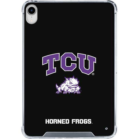 Texas Christian University TCU Horned Frogs Logo iPad 11th Gen (2025) Clear Case