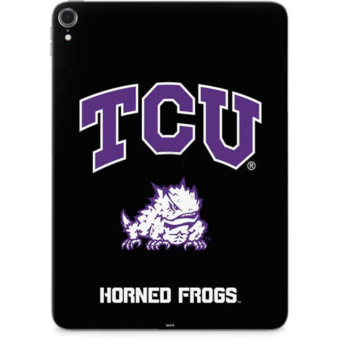Texas Christian University TCU Horned Frogs Logo Apple iPad Pro Skin