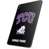 Texas Christian University TCU Horned Frogs Logo Apple iPad Pro Skin