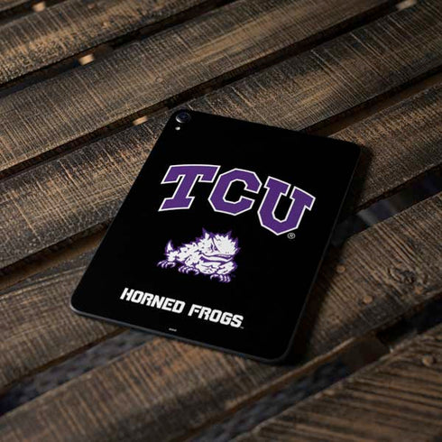 Texas Christian University TCU Horned Frogs Logo Apple iPad Pro Skin