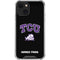 Texas Christian University TCU Horned Frogs Logo iPhone 14 Clear Case