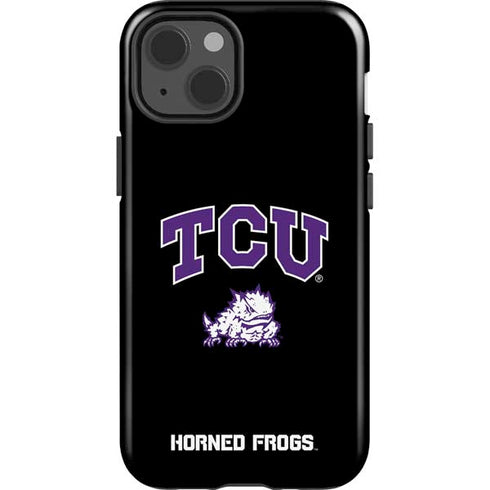 Texas Christian University TCU Horned Frogs Logo iPhone 14 Impact Case