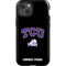 Texas Christian University TCU Horned Frogs Logo iPhone 14 Impact Case