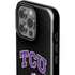 Texas Christian University TCU Horned Frogs Logo iPhone 14 Pro Impact Case