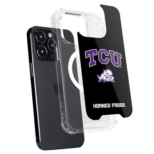 Texas Christian University TCU Horned Frogs Logo iPhone 14 Pro MagSafe Case