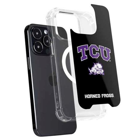 Texas Christian University TCU Horned Frogs Logo iPhone 14 Pro Max MagSafe Case