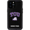 Texas Christian University TCU Horned Frogs Logo iPhone 14 Pro Max Waterproof Case