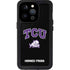 Texas Christian University TCU Horned Frogs Logo iPhone 14 Pro Waterproof Case