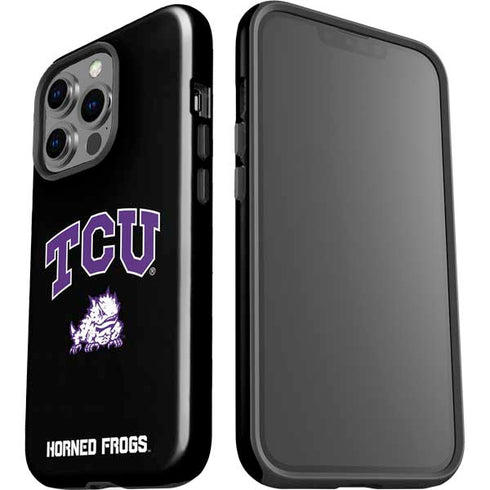 Texas Christian University TCU Horned Frogs Logo iPhone 15 Pro Impact Case