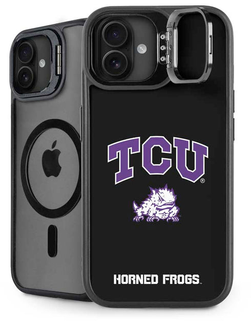 Texas Christian University TCU Horned Frogs Logo iPhone 16 Kickstand Case