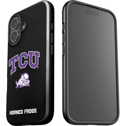 Texas Christian University TCU Horned Frogs Logo iPhone 16 Plus Impact Case