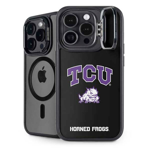 Texas Christian University TCU Horned Frogs Logo iPhone 16 Pro Kickstand Case