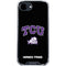 Texas Christian University TCU Horned Frogs Logo iPhone 16e Clear Case