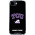 Texas Christian University TCU Horned Frogs Logo iPhone 16e Clear Case