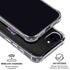 Texas Christian University TCU Horned Frogs Logo iPhone 16e Clear Case