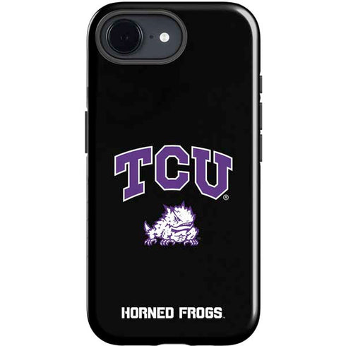 Texas Christian University TCU Horned Frogs Logo iPhone 16e Impact Case