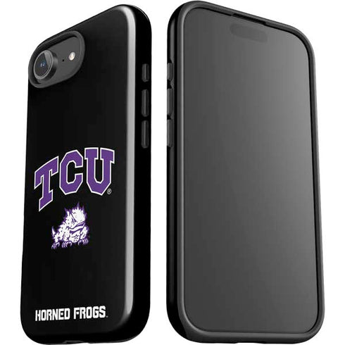 Texas Christian University TCU Horned Frogs Logo iPhone 16e Impact Case