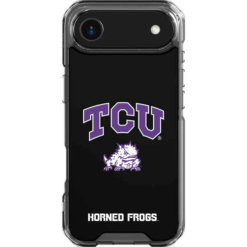 Texas Christian University TCU Horned Frogs Logo iPhone 17 Air Clear Case