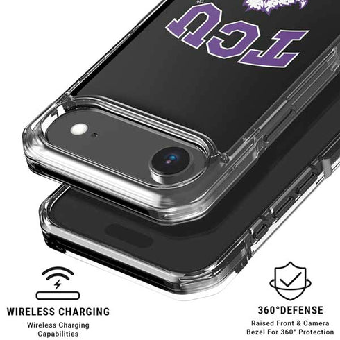 Texas Christian University TCU Horned Frogs Logo iPhone 17 Air Clear Case