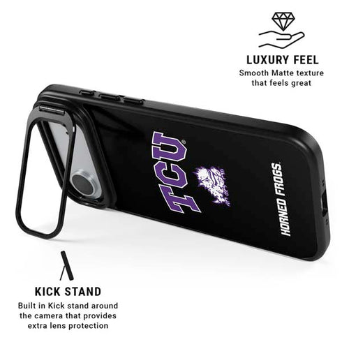 Texas Christian University TCU Horned Frogs Logo iPhone 17 Air Kickstand Case