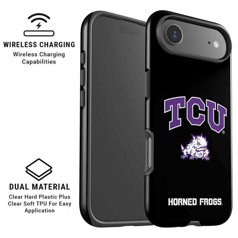 Texas Christian University TCU Horned Frogs Logo iPhone 17 Air Magsafe Impact Case