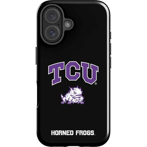 Texas Christian University TCU Horned Frogs Logo iPhone 17 Impact Case