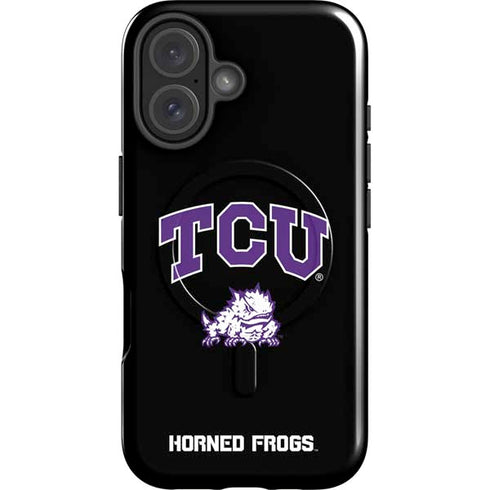 Texas Christian University TCU Horned Frogs Logo iPhone 17 Magsafe Impact Case