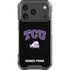 Texas Christian University TCU Horned Frogs Logo iPhone 17 Pro Clear Case