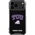Texas Christian University TCU Horned Frogs Logo iPhone 17 Pro Max Clear Case
