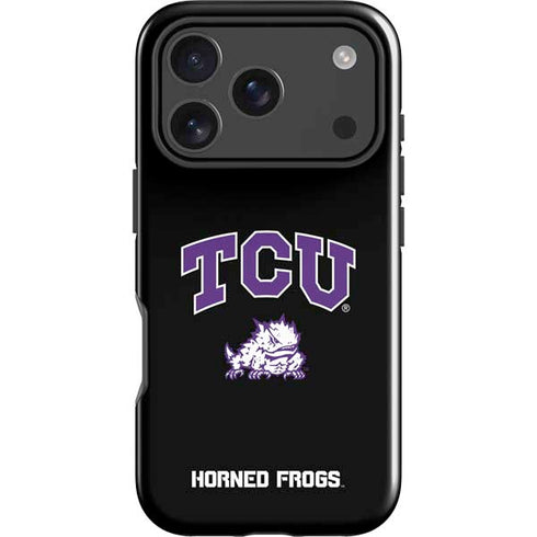 Texas Christian University TCU Horned Frogs Logo iPhone 17 Pro Max Impact Case