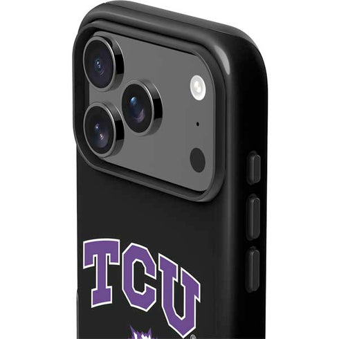 Texas Christian University TCU Horned Frogs Logo iPhone 17 Pro Max Impact Case