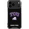 Texas Christian University TCU Horned Frogs Logo iPhone 18 Pro Max Clear Case