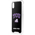 Texas Christian University TCU Horned Frogs Logo iPhone XS Clear Case