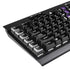 Texas Christian University TCU Horned Frogs Logo K95 RGB PLATINUM Mechanical Gaming Keyboard Skin