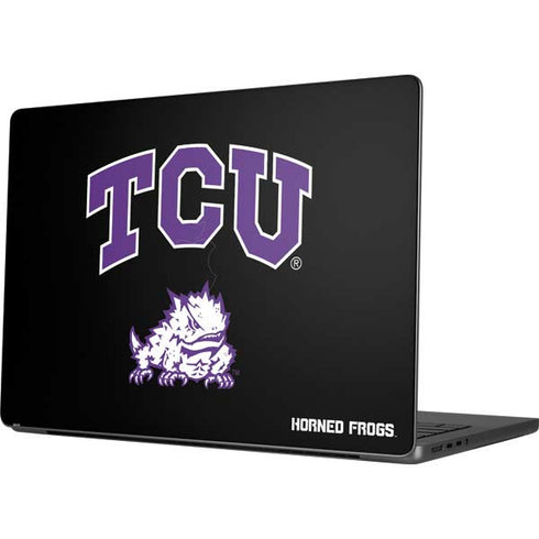 Texas Christian University TCU Horned Frogs Logo Apple MacBook Pro 14-inch Skin